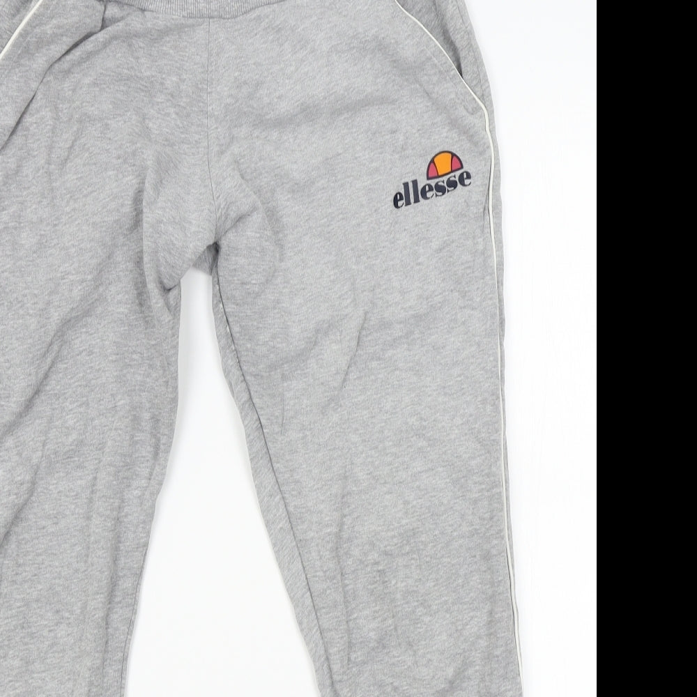 ellesse Womens Grey   Jogger Trousers Size 8 L25 in