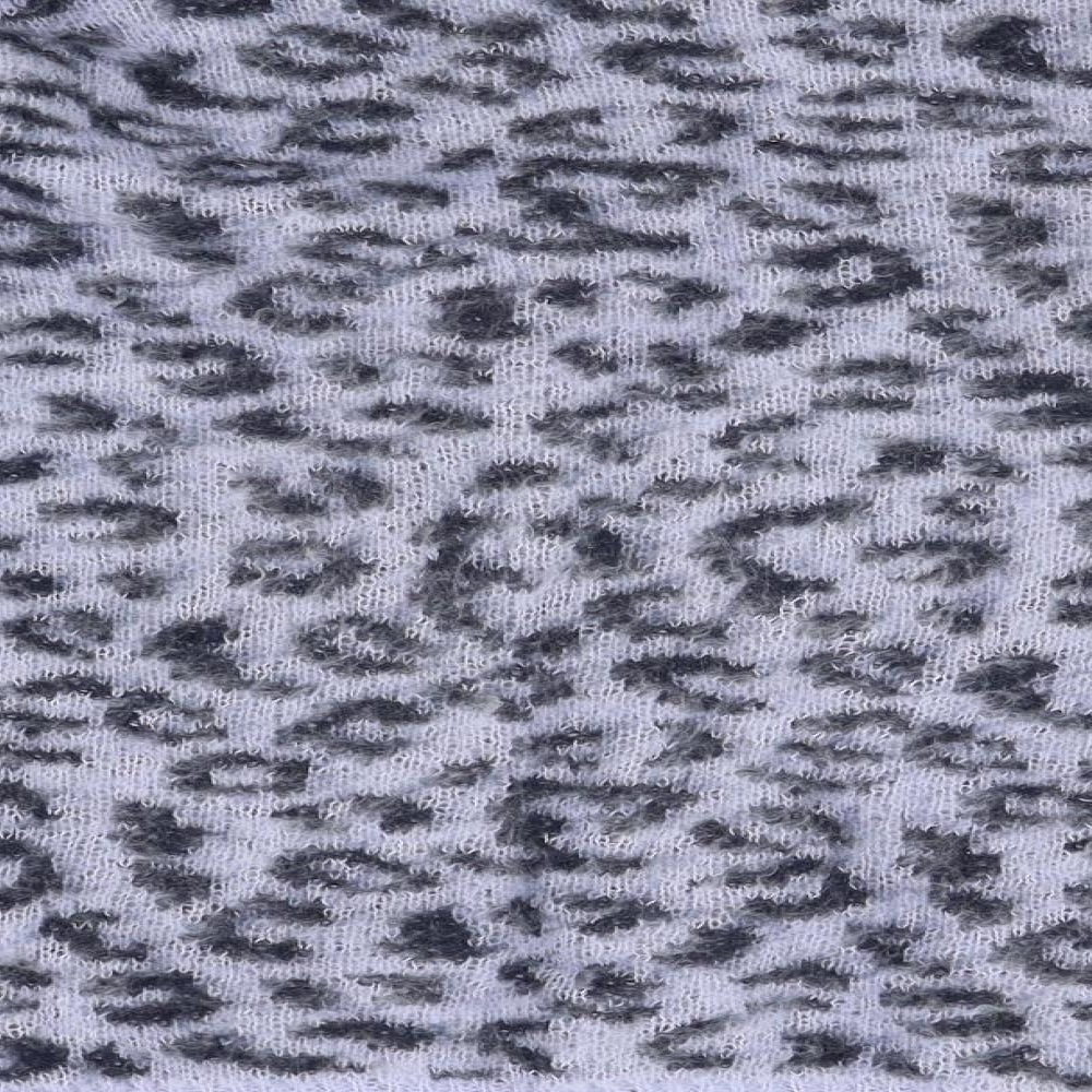 Papaya Womens Blue Animal Print  Pullover Jumper Size M