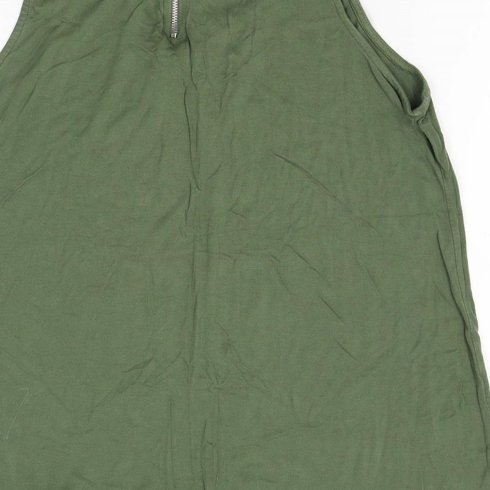 Peacocks Womens Green   Basic Tank Size 14