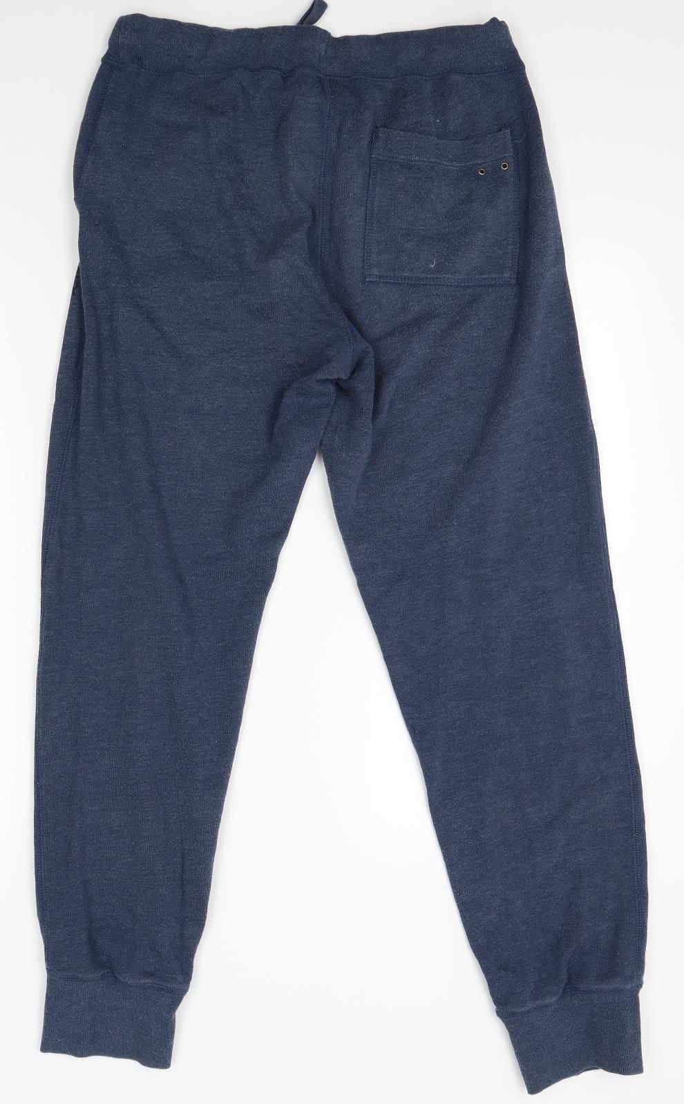 Converse All star Mens Blue   Jogger Trousers Size M L28 in