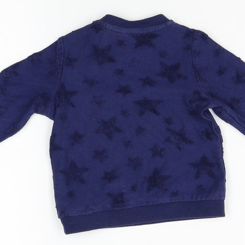 TU  Blue   Pullover Jumper Size 6-9 Months