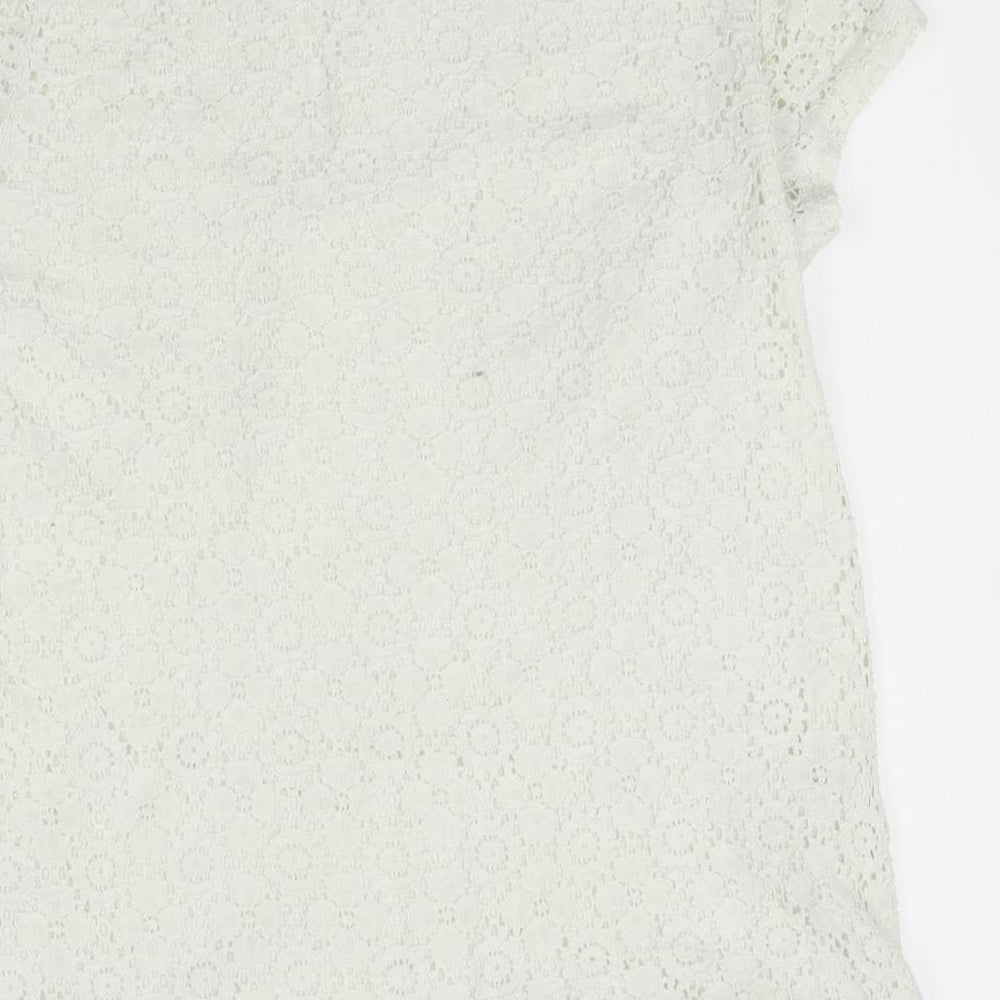 Seraphine Womens White   Basic Blouse Size 14