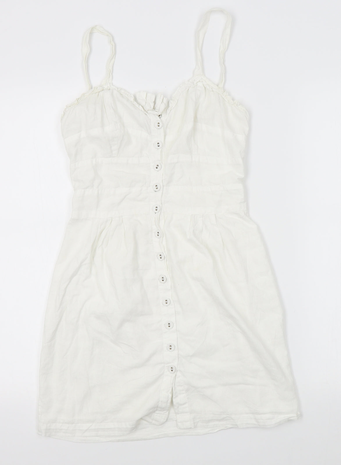 River Island Womens White   Camisole Tank Size 6