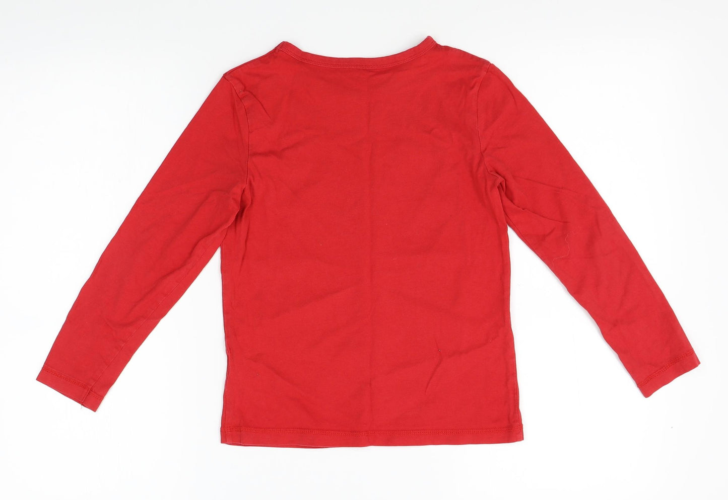 George Boys Red    Pyjama Top Size 8-9 Years  - star wars