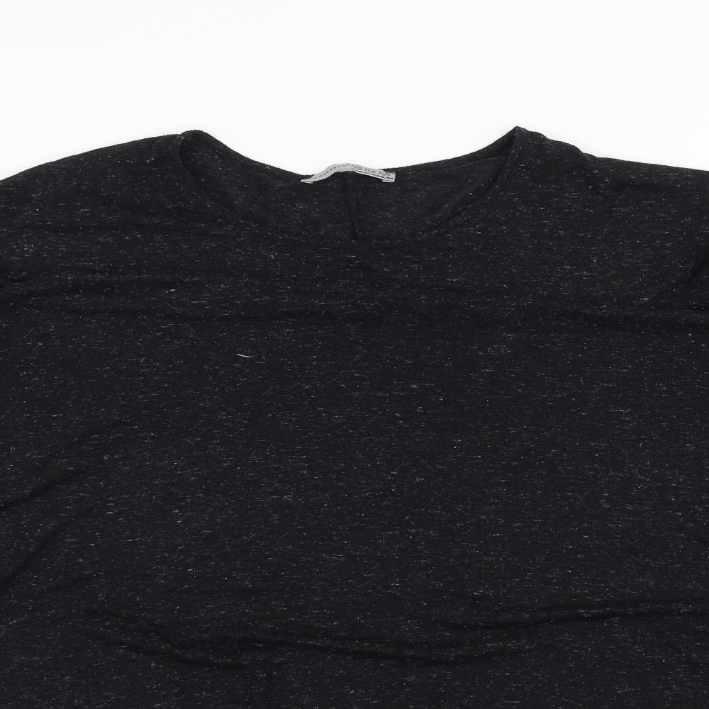 Atmosphere Womens Black   Basic T-Shirt Size 10