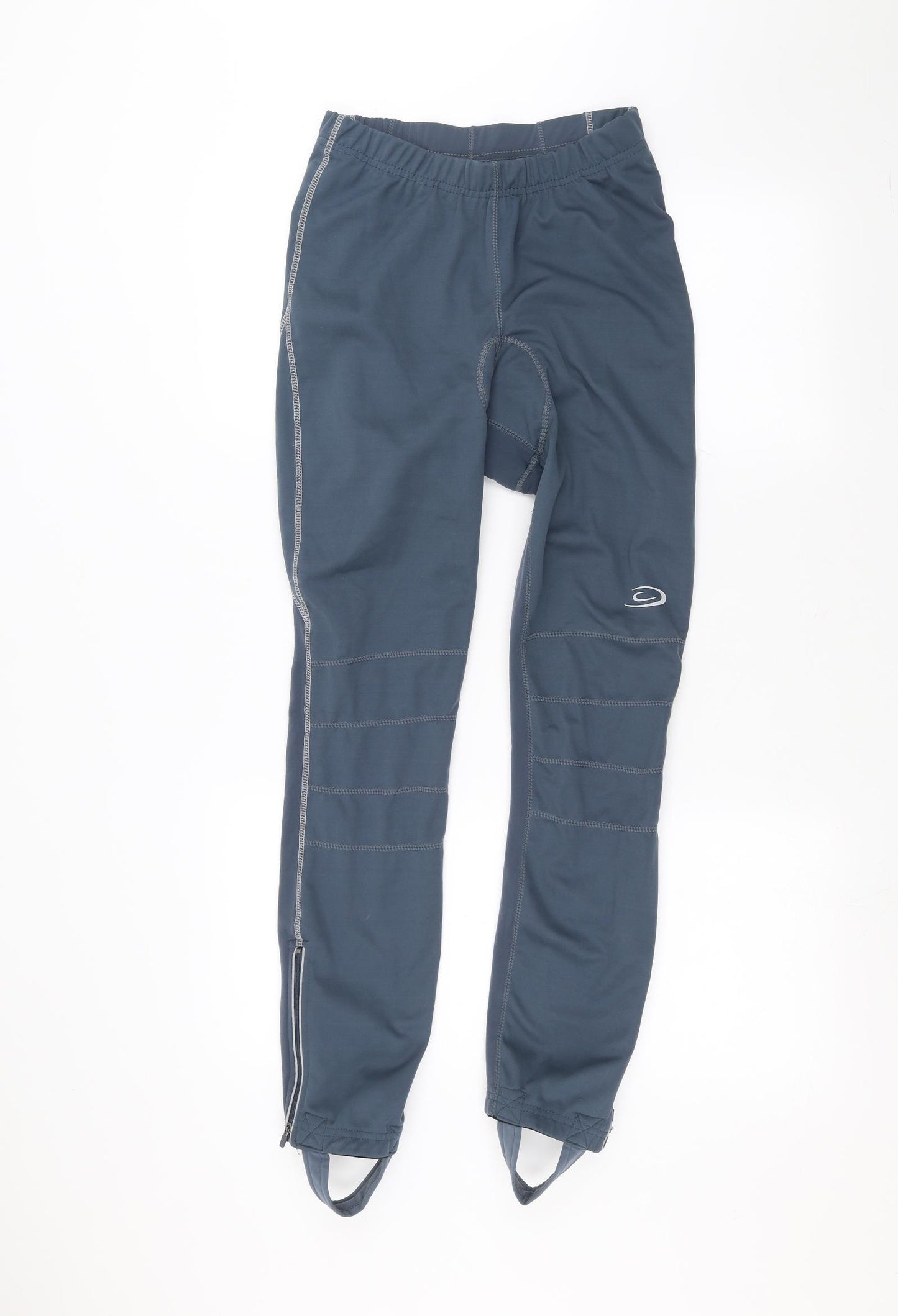 Crane Womens Blue   Jogger Leggings Size L L25 in