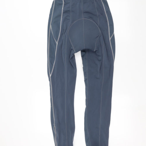 Crane Womens Blue   Jogger Leggings Size L L25 in