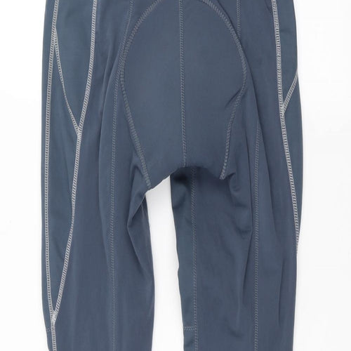 Crane Womens Blue   Jogger Leggings Size L L25 in