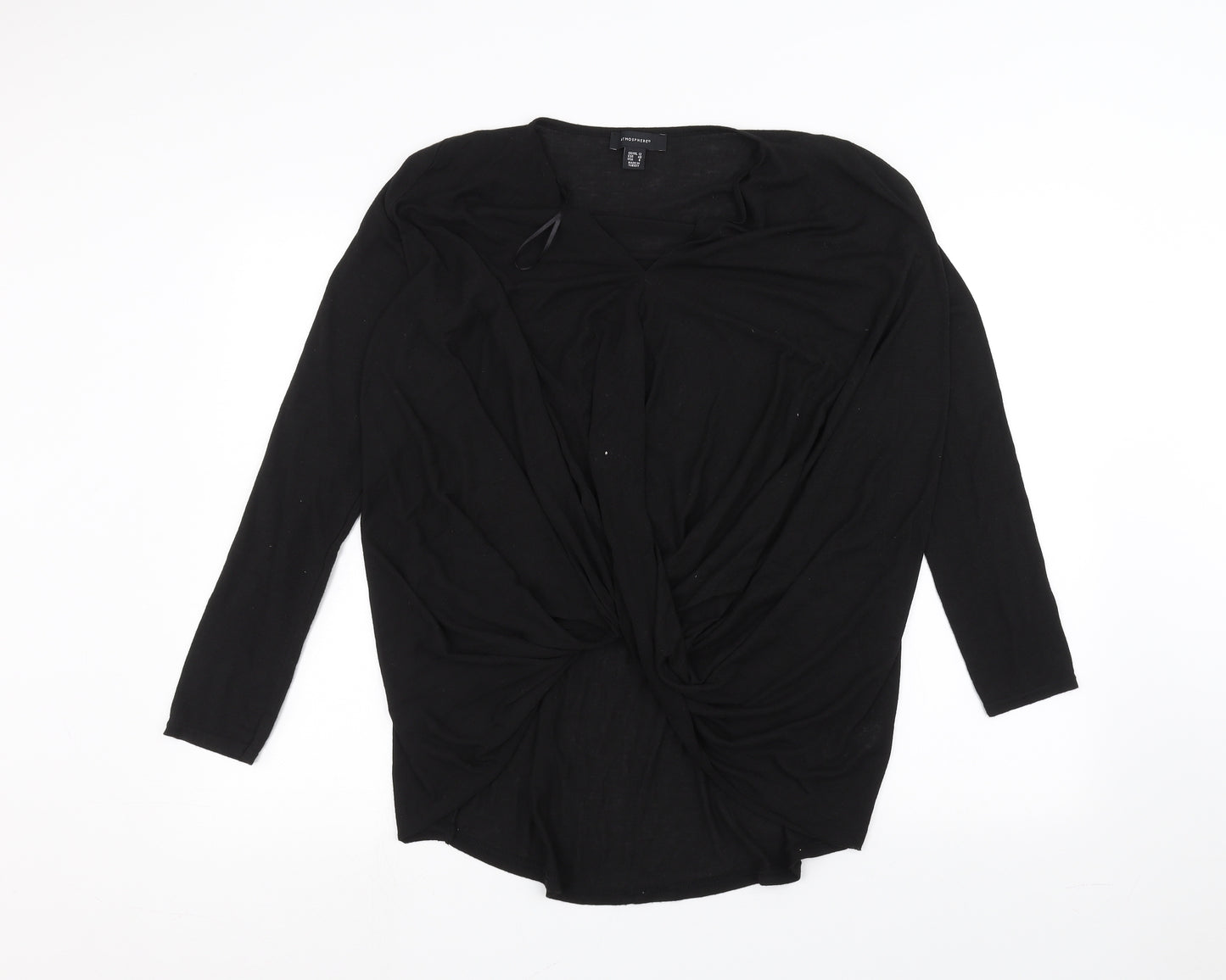 Atmosphere Womens Black   Basic Blouse Size 12