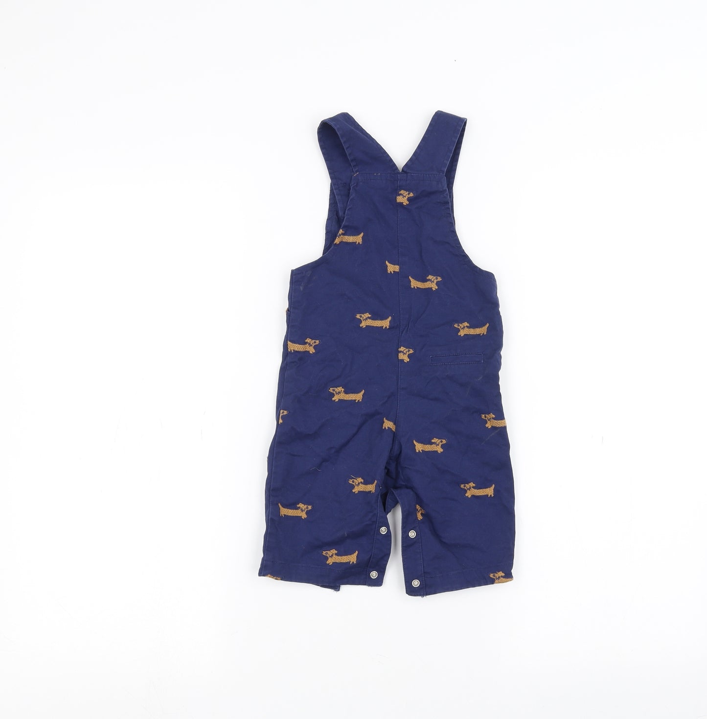 Marks and Spencer Baby Blue   Dungaree One-Piece Size 6-9 Months