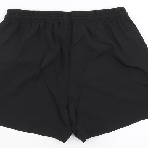 Preworn Womens Black   Sweat Shorts Size S - Birmingham Hockey club