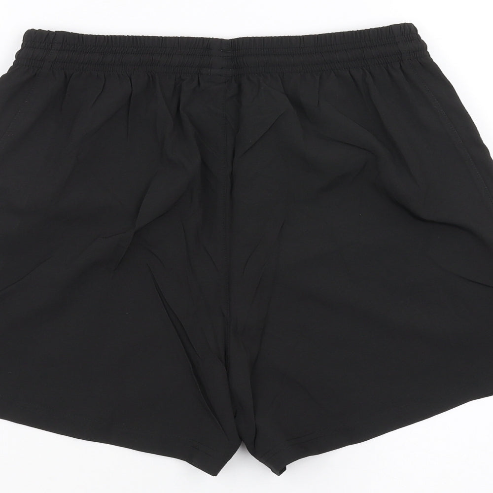 Preworn Womens Black   Sweat Shorts Size S - Birmingham Hockey club