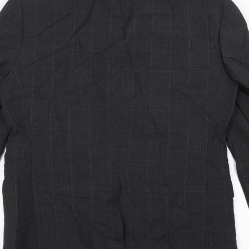 Preworn Mens Grey   Jacket Suit Jacket Size 38