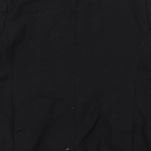 Preworn Mens Black   Jacket Suit Jacket Size 38