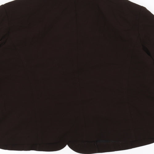 Studio Womens Brown   Jacket  Size 16