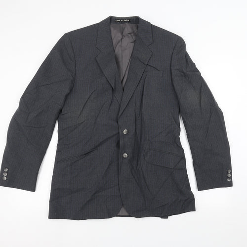 Berwin Mens Grey   Jacket Suit Jacket Size 36