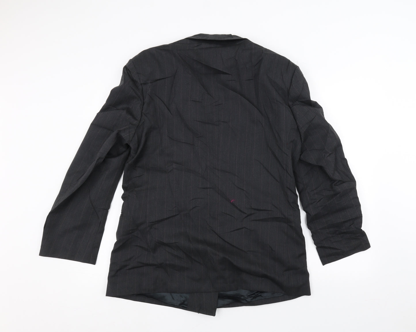 SKAPES Mens Black   Jacket Suit Jacket Size 40