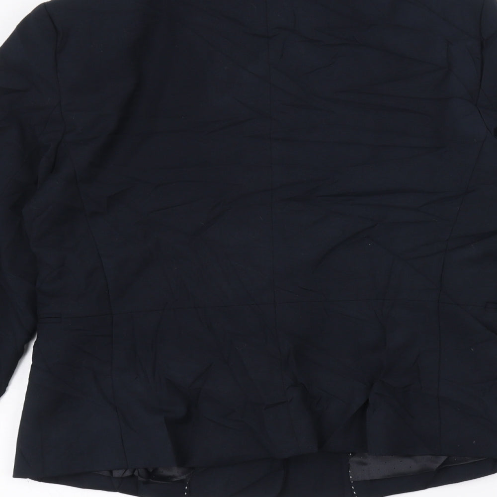 Mango Womens Blue   Jacket  Size 10