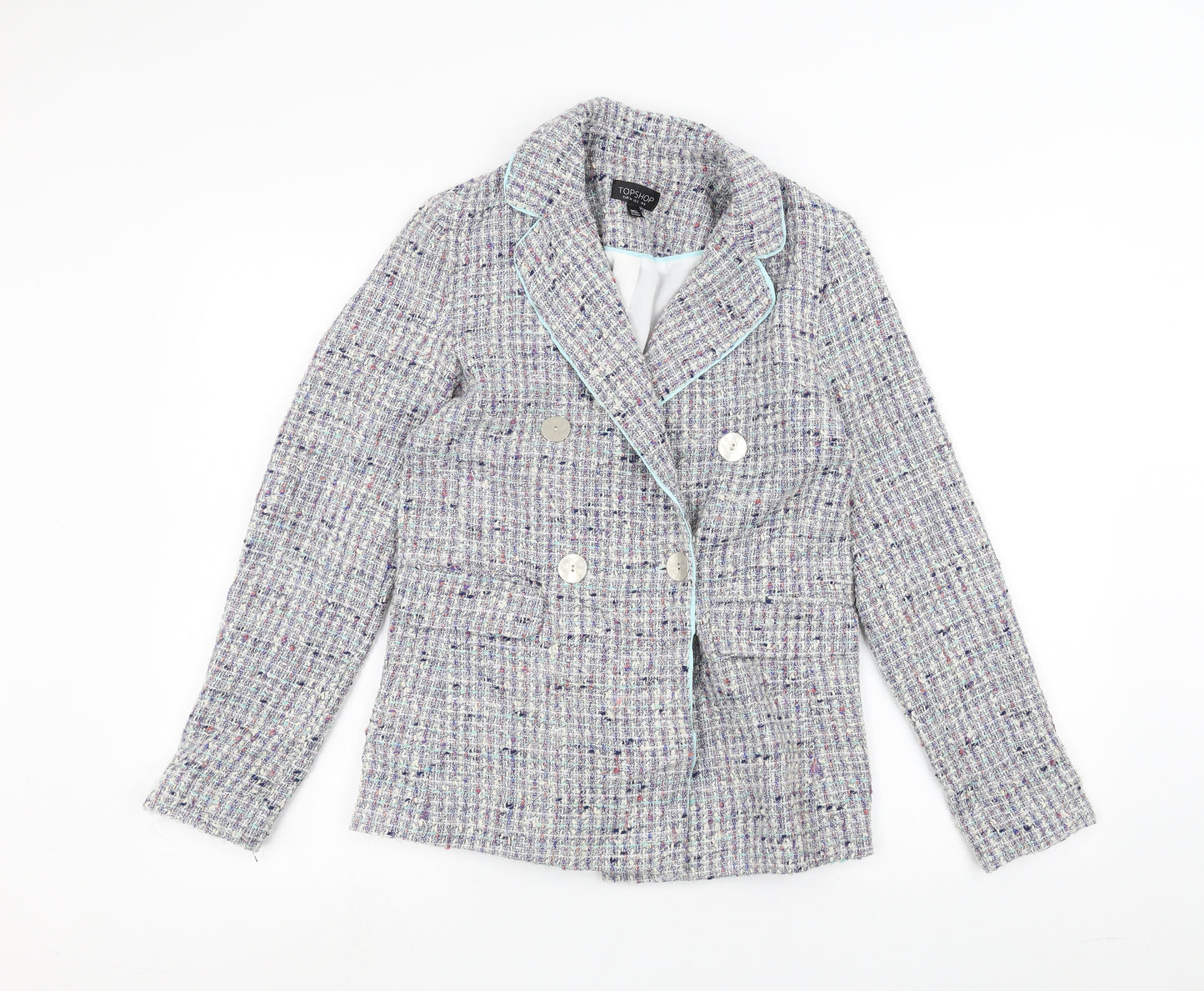 Topshop Womens White   Jacket  Size 6