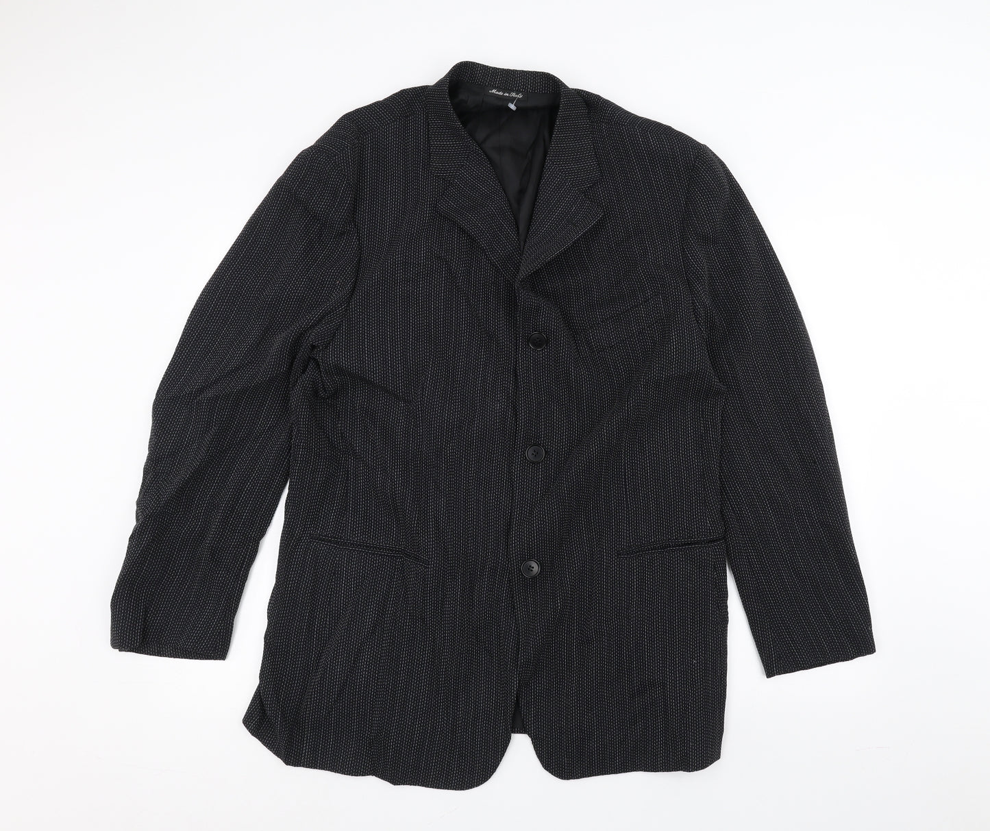 Preworn Mens Black   Jacket  Size 42