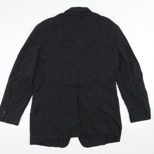 Preworn Mens Black   Jacket  Size 42