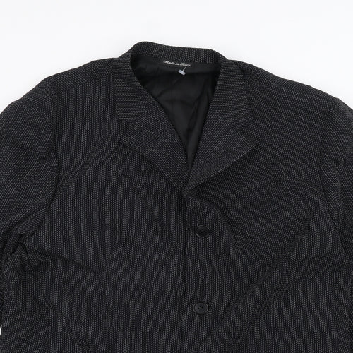 Preworn Mens Black   Jacket  Size 42