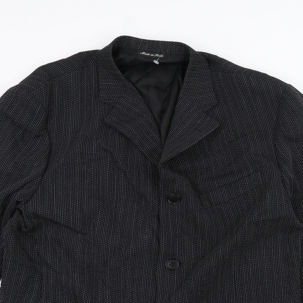 Preworn Mens Black   Jacket  Size 42