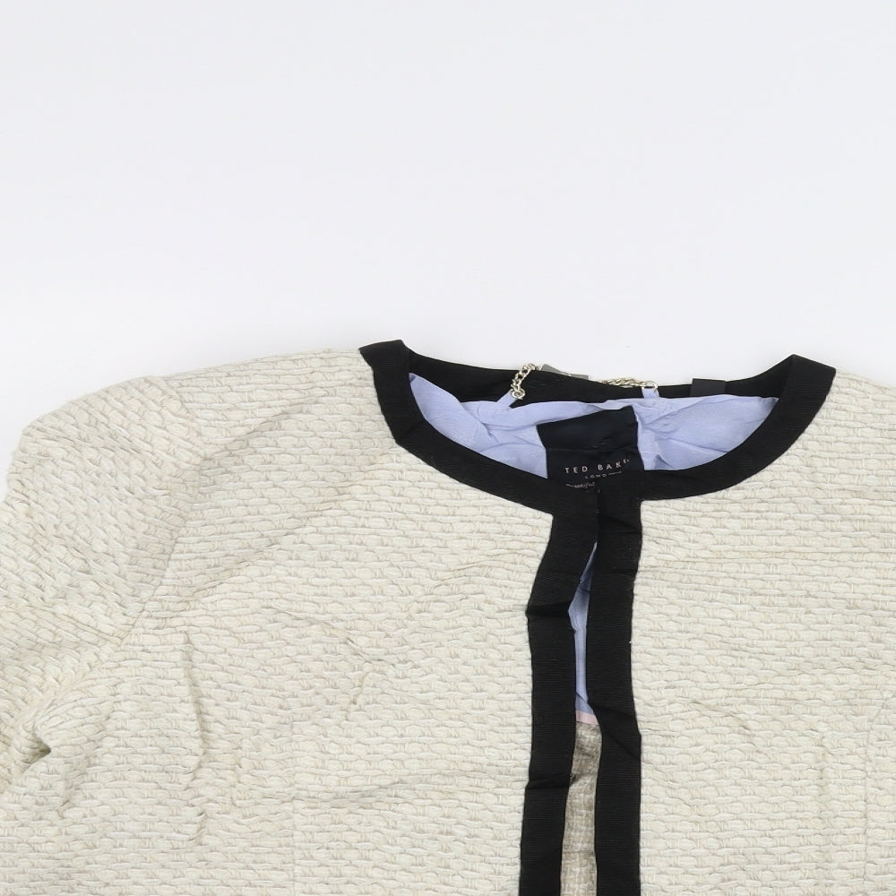 Ted Baker Womens White   Jacket  Size S