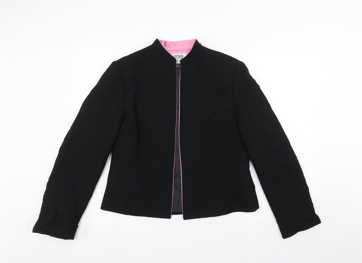 Kasper Womens Black Jacket Size 10