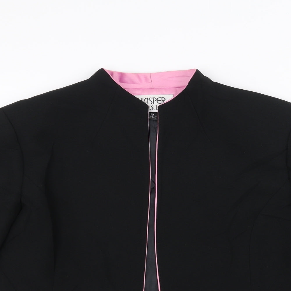 Kasper Womens Black   Jacket  Size 10
