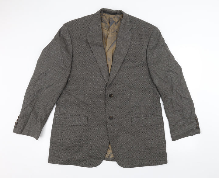 Marks and Spencer Mens Brown Jacket Suit Jacket Size 42