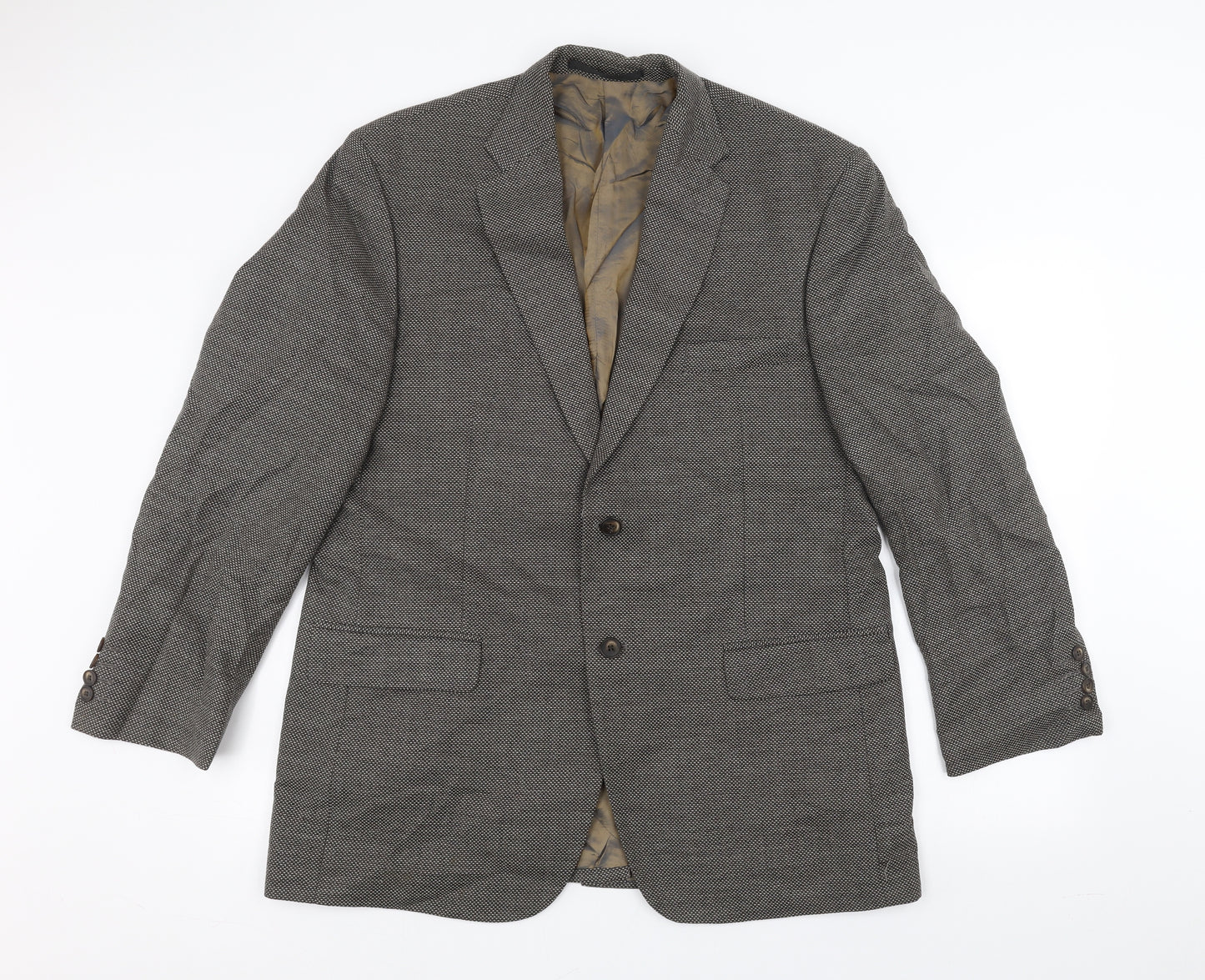 Marks and Spencer Mens Brown   Jacket Suit Jacket Size 42
