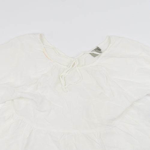 ASOS Womens White   Basic T-Shirt Size 8