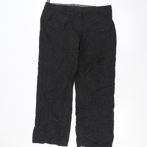 Marks and Spencer Womens Black   Trousers  Size 14 L25 in