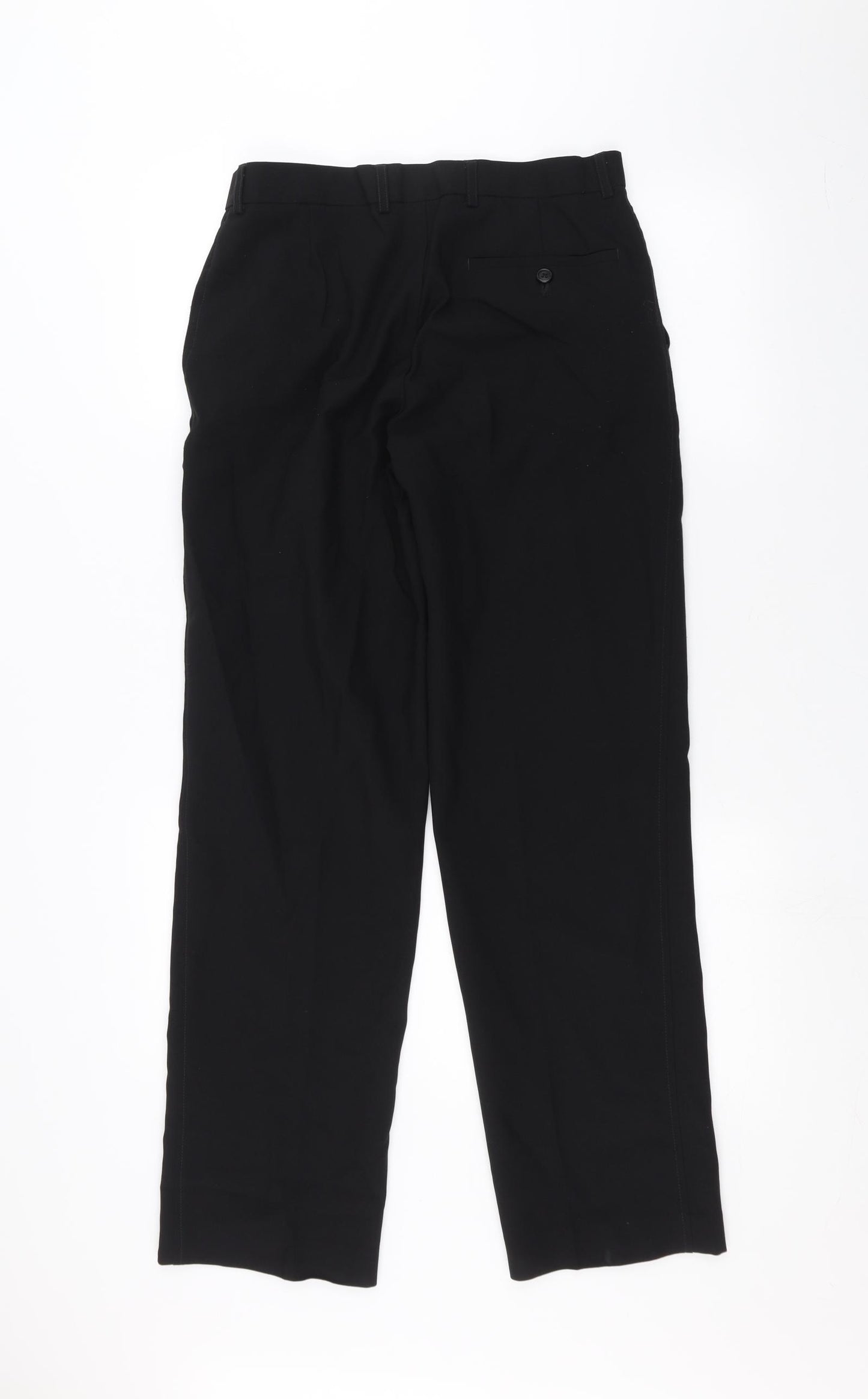 Marks and Spencer Mens Black   Trousers  Size 31 in L30 in