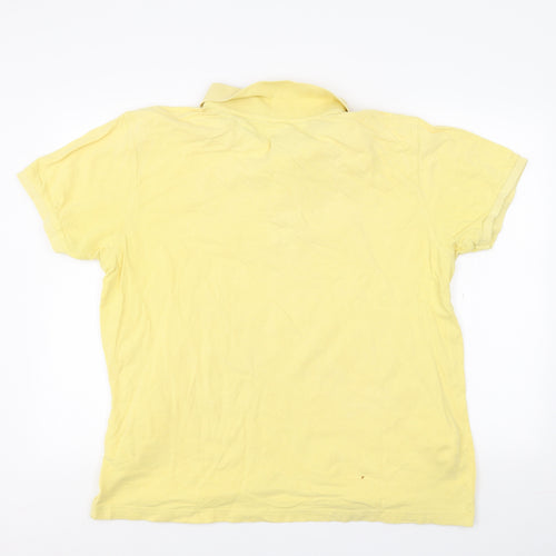 Primark Mens Yellow    Polo Size XL