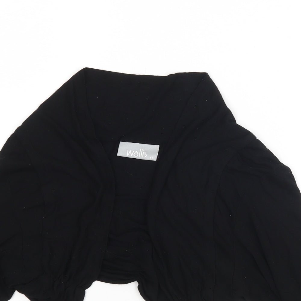 Wallis Womens Black   Basic Blouse Size XL
