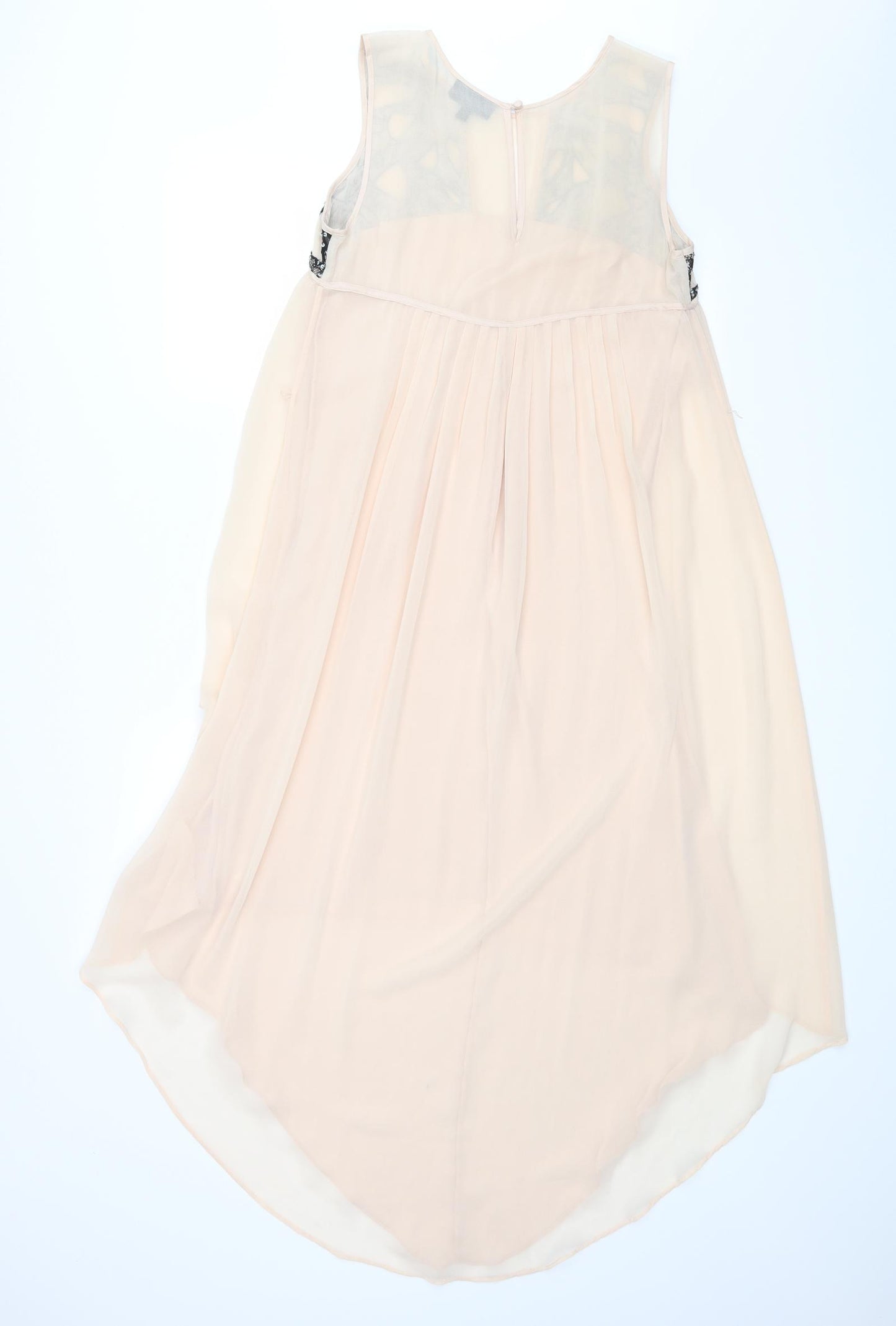 Spotlight Womens Beige  Rayon A-Line  Size 10