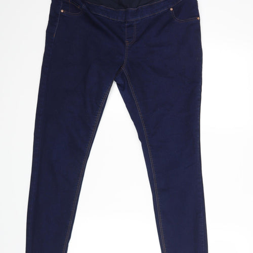 New Look Womens Blue   Jegging Jeans Size 16 L28 in