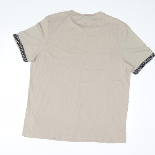 New Look Mens Beige    T-Shirt Size XL