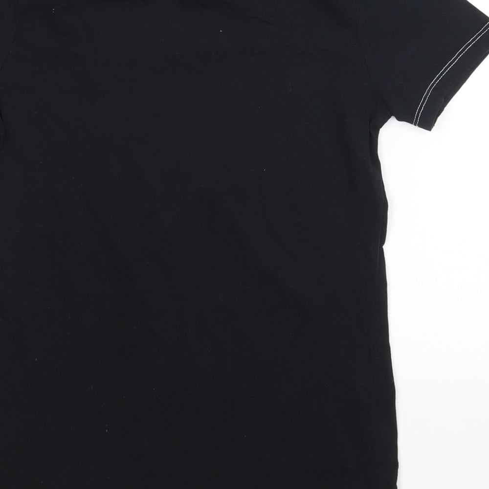 New Look Womens Black   Basic T-Shirt Size 6  - San Diego