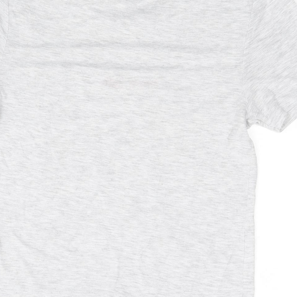 Topshop Womens Grey   Basic T-Shirt Size 6