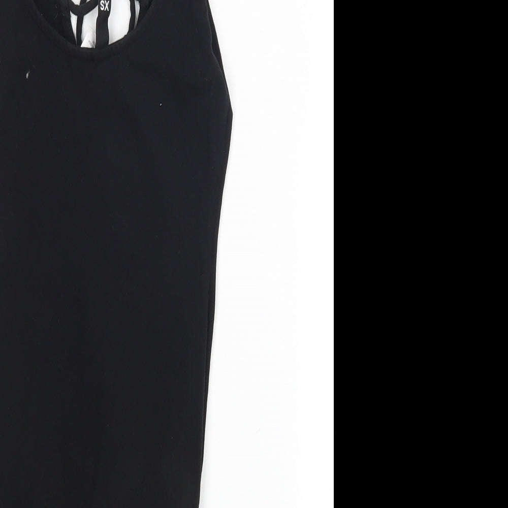 H&M Womens Black   Playsuit One-Piece Size XS