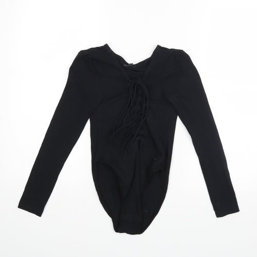 Topashop Womens Black   Playsuit One-Piece Size 8