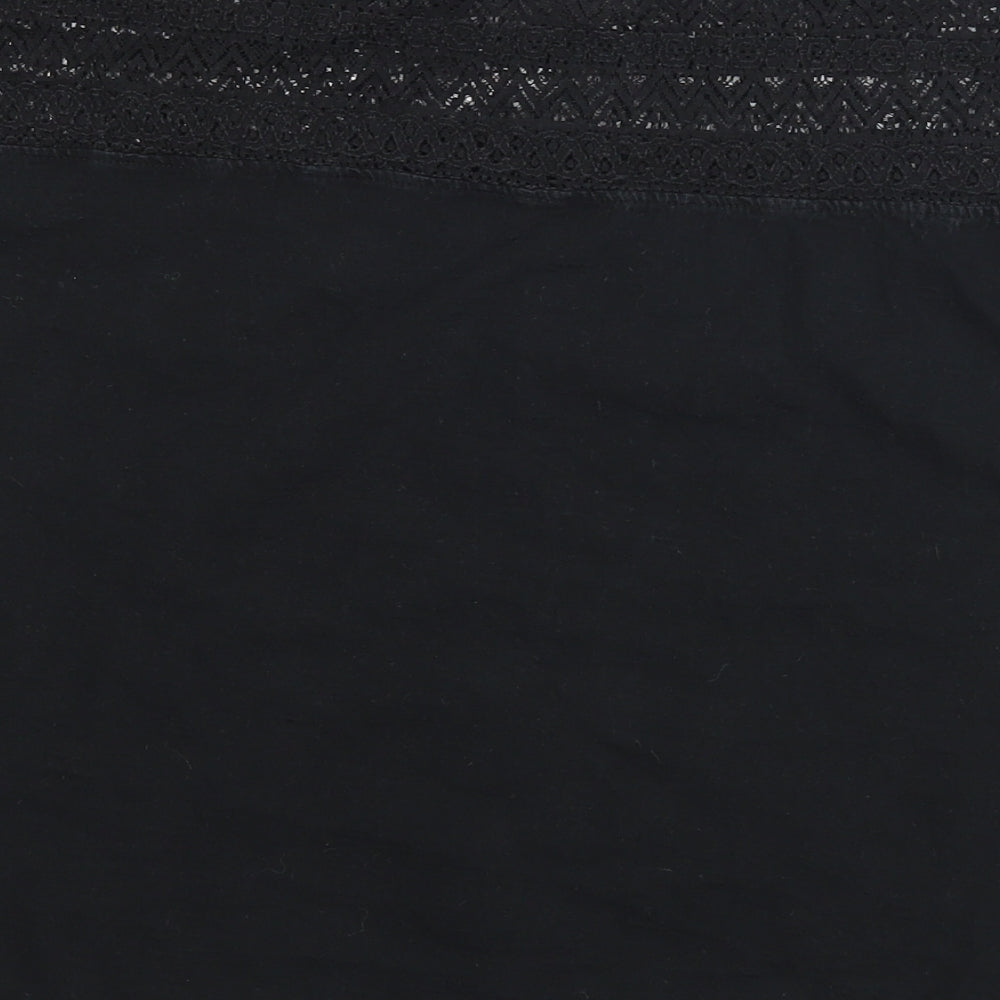 Golddigger Womens Black   Basic Blouse Size M
