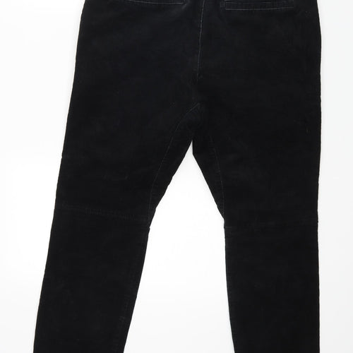 H&M Womens Black   Trousers  Size M L25 in