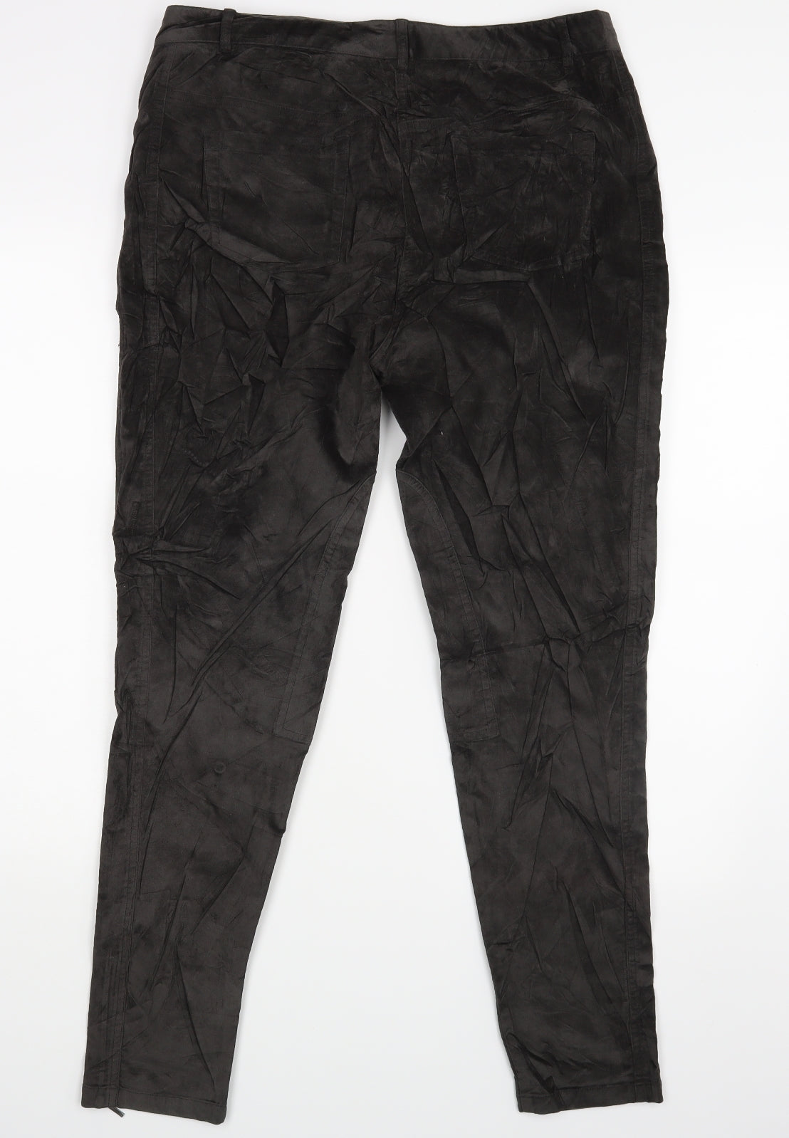 Laura Ashley Womens Grey   Trousers  Size 14 L25 in