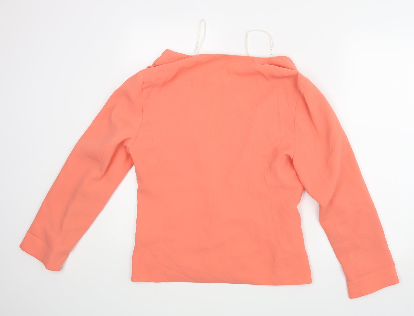 Atmospher Womens Orange   Jacket Blazer Size 12
