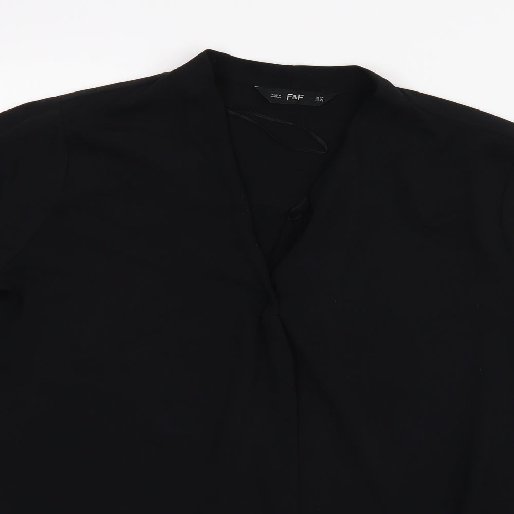 F&F Womens Black   Basic Blouse Size 20