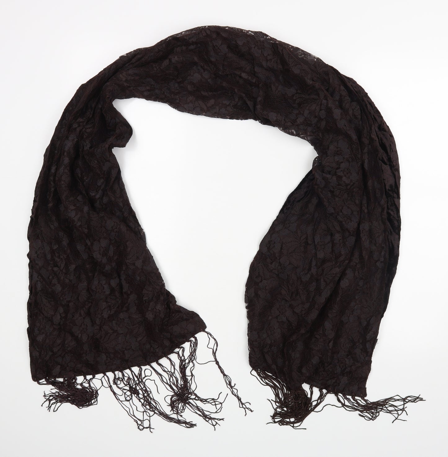 Preworn Womens Brown    Scarf